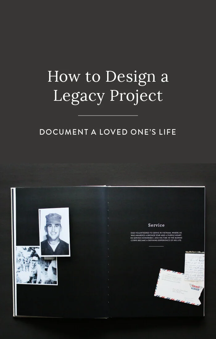 How to Design a Legacy Project — All The Best Modern Memories